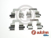 Autofren Seinsa ZubehöRsatz, Scheibenbremsbelag D42855A FüR Ford Volvo