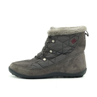 Columbia Damen BL1630-051 Stiefel Grau Wildleder Outdoor Winterstiefel EU 43