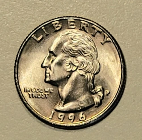 1996-P Washington Quarter — photo from the most recent tracked eBay sale
