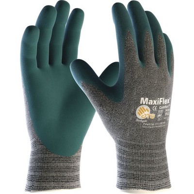 ATG Maxi Flex Comfort Schutzhandschuhe Arbeitshandschuhe grau-blau Größe 9