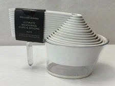New Williams Sonoma Ultimate Measuring Cups & Spoons Set of 15 (SH4)