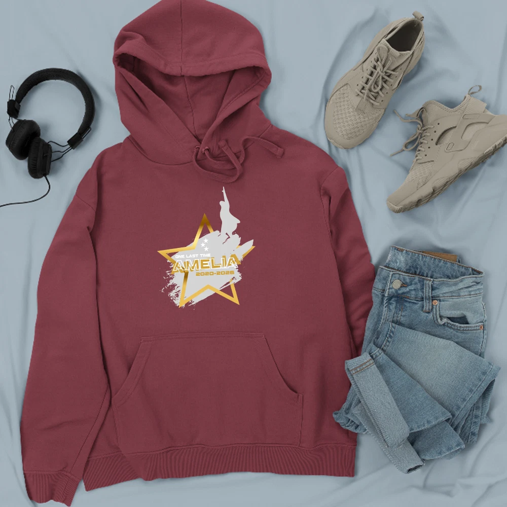 Personalised Custom School Leavers Hoodie One Last Time Performer Student Gift