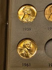 PROOFS : 1959 & 1961 LINCOLN  MEMORIAL RED GEM PROOF PENNIES CENTS/ AWESOME REDS