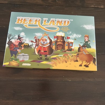 Beer Land ''A Beer Drinking Game'' 21+ Adult Fun Party Board Game - NEW