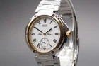 [Exc+5] Vintage Seiko Silver Wave 2628-0110 Quartz Mens Watch From JAPAN