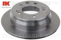 2X Bremsscheibe NK 203527 2 Bremsscheiben Hinterachse Hinten