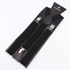 3 Clips Men'S Suspenders Men Braces Supports Tirantes for Women Elastic Adjustab