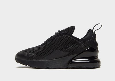 Original Nike Air Max 270 PS Kinder  (Kinder UK Größe 12) Schwarz Schulschuh