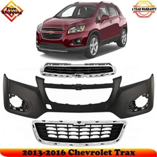Front Bumper Cover Fascia & Grille Assembly For 2013-2016 Chevrolet Trax