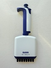 RAININ Pipet-Lite L-1200 XLS 100-1200uL LTS Multi Adjustable 8-Channel Pipette