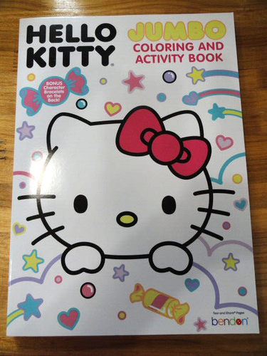 Hello Kitty Jumbo Coloring And Activity Book Bendon Sanrio 2021 | eBay