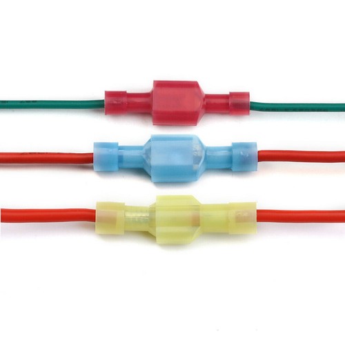 300/150pcs Male Female Insulated Wire Spade Terminal Crimp Connector Set 10-22GA - Picture 12 of 14