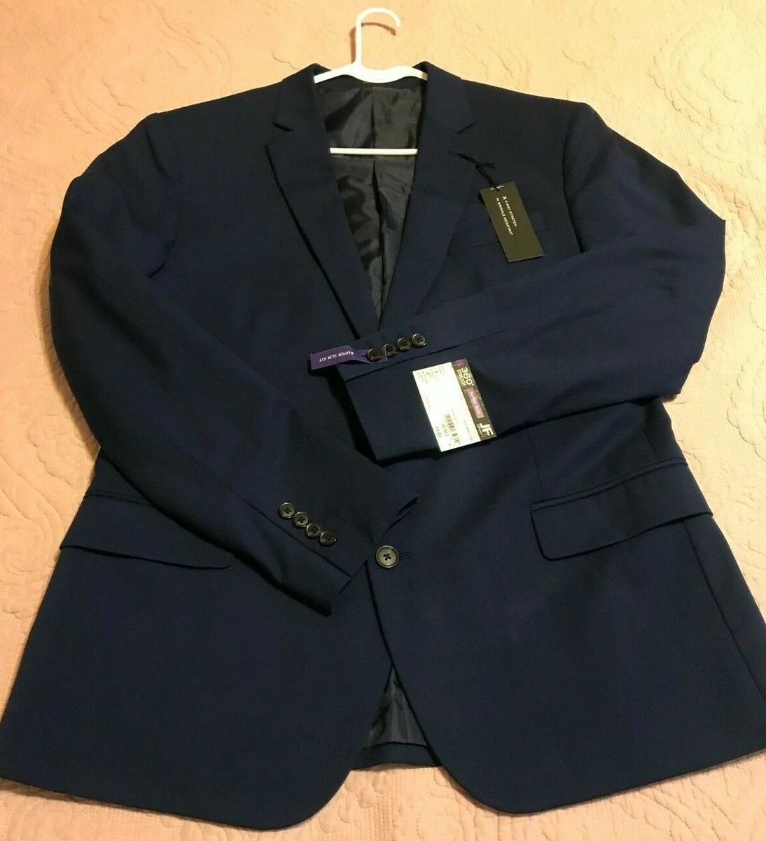 J ferrar bright blue suit sale