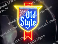Old Style Beer 24"x19" Vivid LED Neon Sign Light Lamp With Dimmer