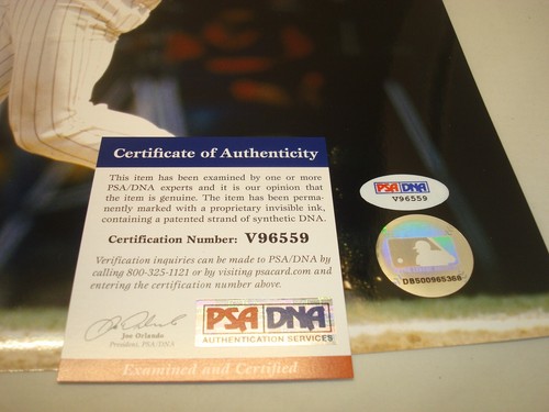 Foto firmada de Tony Gwynn de los Padres de San Diego 11x14 autografiada PSA/ADN certificado de autenticidad 1A - Imagen 5 de 8