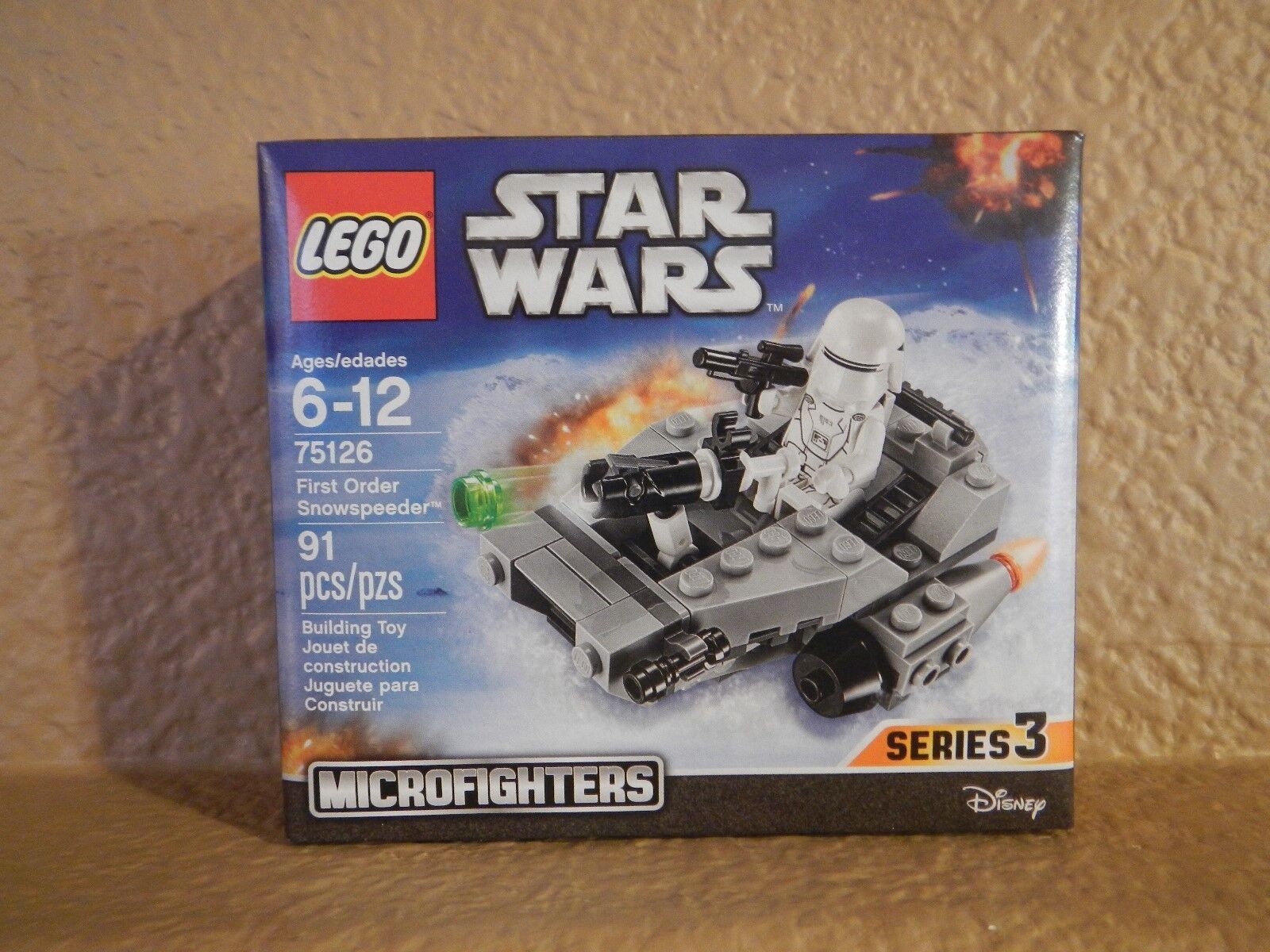  LEGO - Star Wars  MicroFighters Series 3 # 75126 - First Order Snowspeeder