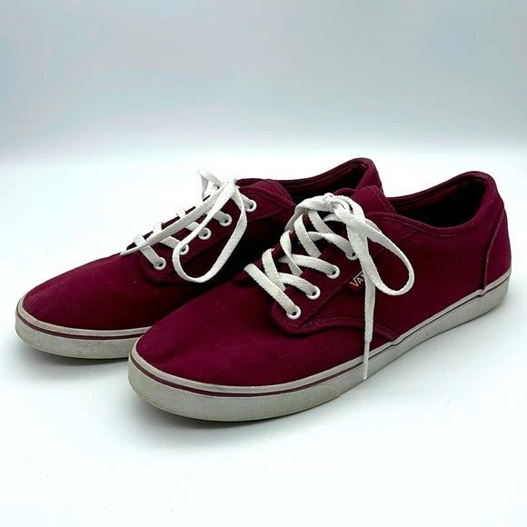 Vans atwood low shop womens burgundy