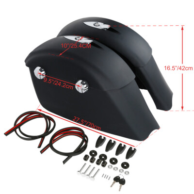 Saddlebags Electronic Latch Lid Fit For Indian Roadmaster Springfield Saddlebags Electronic Latch Lid Fit For Indian Roadmaster Springfield