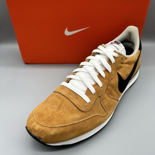 Nike Internationalist Brown Leather Suede 631755-700 Mens Uk 13 Vintage 2015 - Picture 8 of 11
