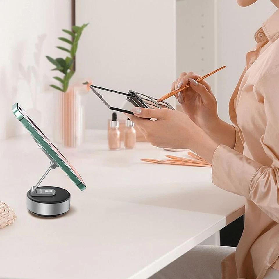 Electric Suction Cup Mobile Phone Car Holder Portable Desktop Holder E3U3 R M7X2 - Image 3 of 4