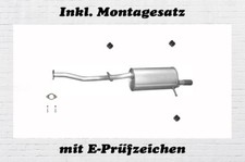 Endschalldämpfer für Subaru Impreza 1.6 1.8 AWD Auspuff Endtopf Montagesatz