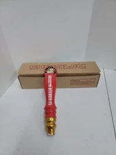 Brooklyn Brewery Defender IPA 9" Red Ceramic Beer Tap Handle - Brand New