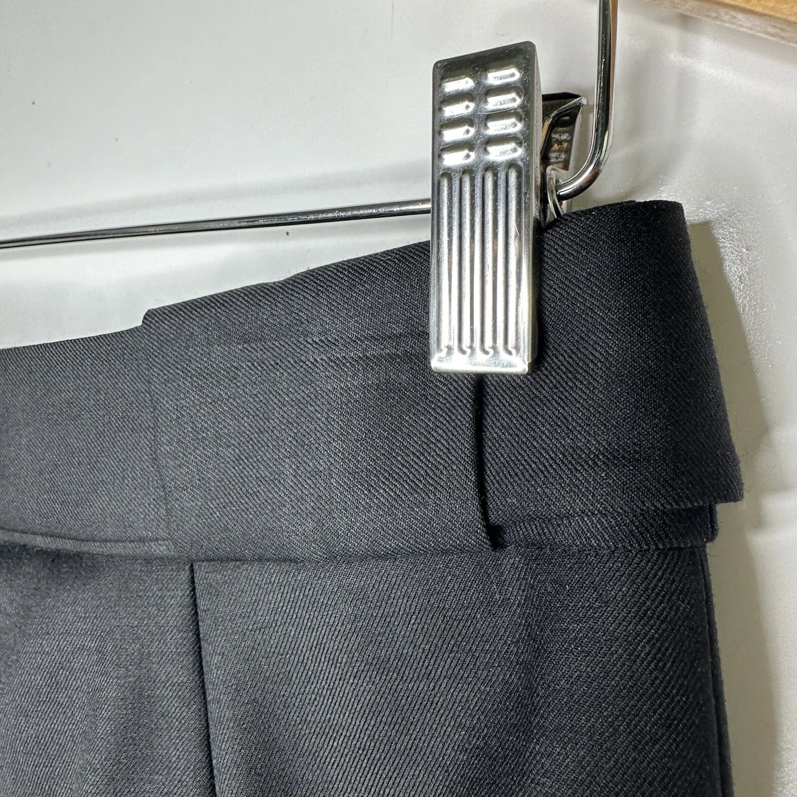 Pantalone pantalone Tory Burch nero misto lana corinna taglia 2