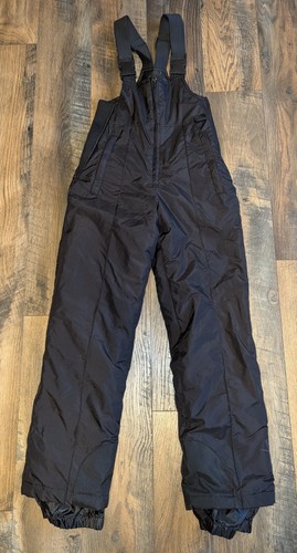 Sport Essentials Pantalones de Nieve con Babero Juvenil Pantalones de Esquí Snowboard Negros, Talla 14 - Imagen 8 de 9