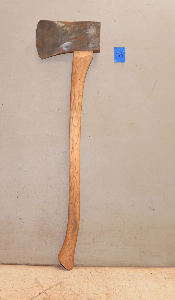 Rare 6 lb Eagle Edge Tool Co embossed axe 1562 date England huge