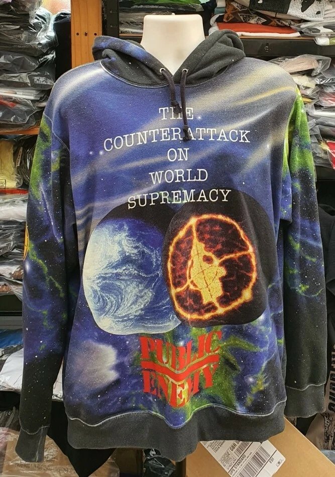 Sweat à capuche Supreme Undercover Public Enemy Fear of Black Planet M