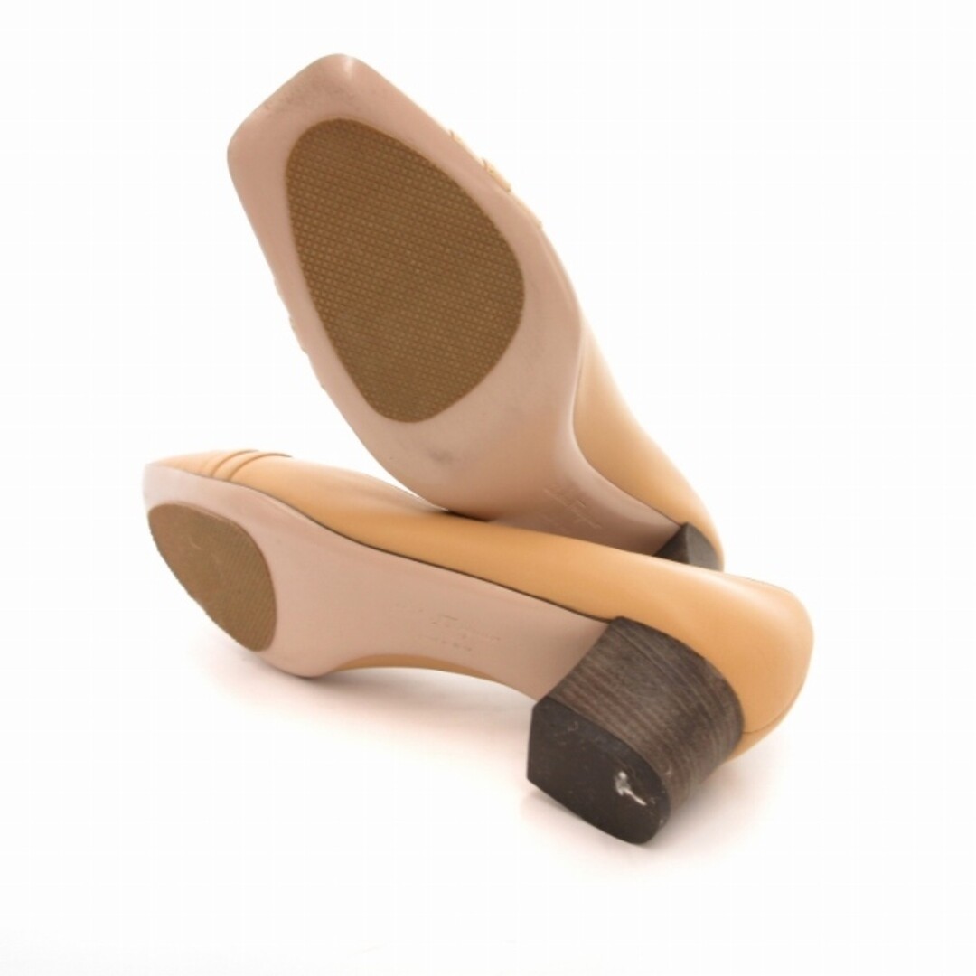 Salvatore Ferragamo Pumps Gancini Square Toe Chunky Heel