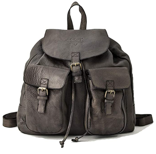 Borsa zaino Avirex pelle con patta e doppia tasca marrone t.moro uomo  ragazzo | eBay