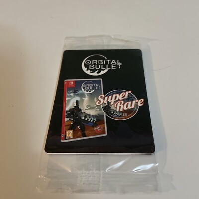 Orbital Bullet Sealed Trading Card Pack Super Rare Games SRG Nintendo Switch