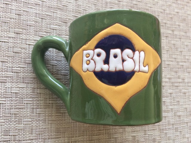 Euc Brazil Creo Redware Coffee Mug Handmade From Sao Paulo For Sale Online Ebay