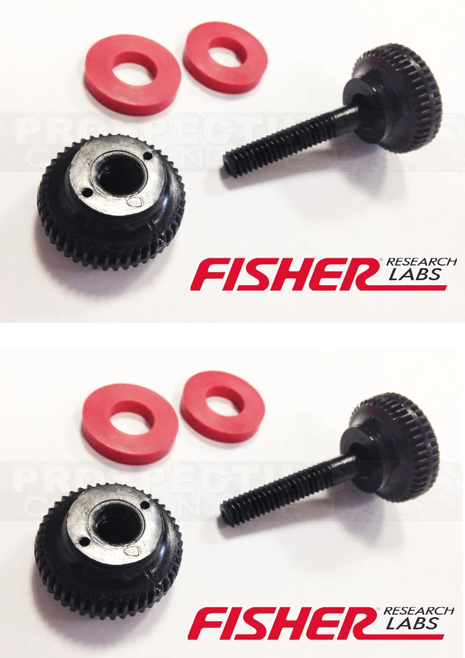 2 Fisher Labs Teknetics Metal Detector Search Coil HARDWARE PARTS KIT 9872900