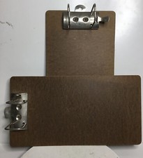 Lot Of 2 Vintage Saunders 17”x9” Wooden 2 Hole Binder Project Board USA Made