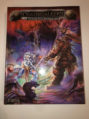 Deathstalkers RPG  Fantasy-Horror Role Playing Game Core Rules Hardcover Manual
