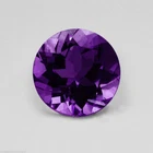Natural African Amethyst Deep Purple Round Faceted AAA Loose Stones (1mm - 10mm)