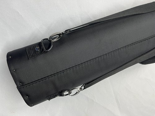 4 Butt 8 Shaft Cue Case  Black Duranylon Unbranded 4x8 Backpack Straps - Picture 10 of 13