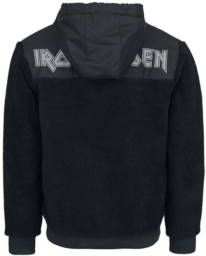 Abrigo Chaqueta Polar Iron Maiden - Licencia Oficial - Metal Eddie Importado - Imagen 2 de 7