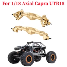 CNC Brass Front Rear Portal Axle For 1/18 Axial Capra UTB18 RTR Buggy RC Car New