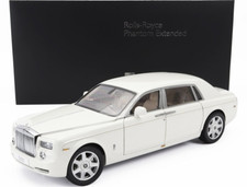 Kyosho Rolls Royce Phantom Extended Wheelbase Gracier White 1:18*New! RARE FIND!