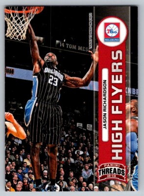 2012-13 Panini Threads Basketball High Flyers Jason Richardson Magic 76ers #24