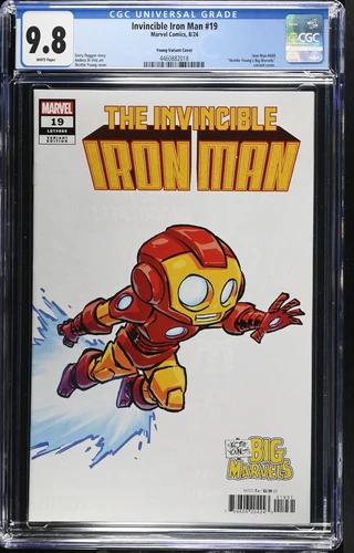 Invincible Iron Man #19 CGC 9.8 Skottie Young Big Marvels Variant Marvel 2024 WP
