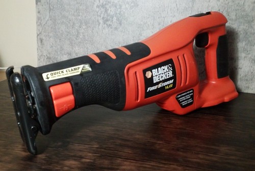 Black & Decker CRS144 Firestorm 14.4V Reciprocating Saw ~ Orange - Picture 2 of 7