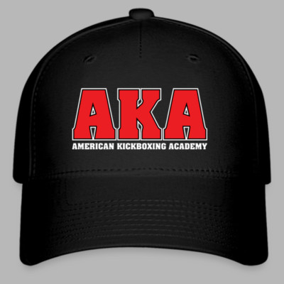 New AKA American Kickboxing Academy Black Hat Adjustable Baseball 