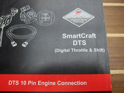 Mercury Marine 90-895372 SmartCraft DTS 10-Pin Engine Connection