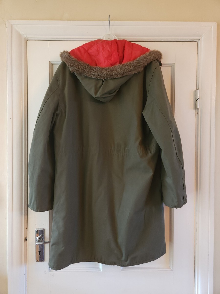 Vintage Military Style 60s 70s Snorkel Parka Green | eBay UK