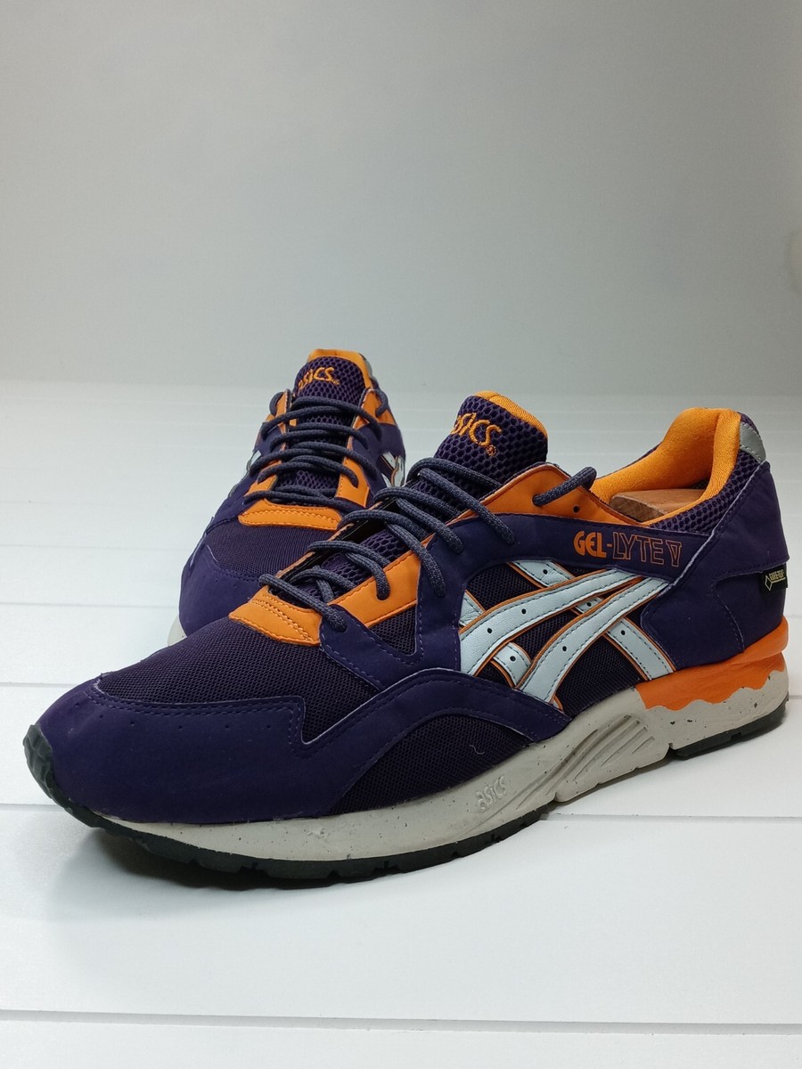 Asics Gel-Lyte V Goretex Trainers H429Y Men's Purple Gray Shoes