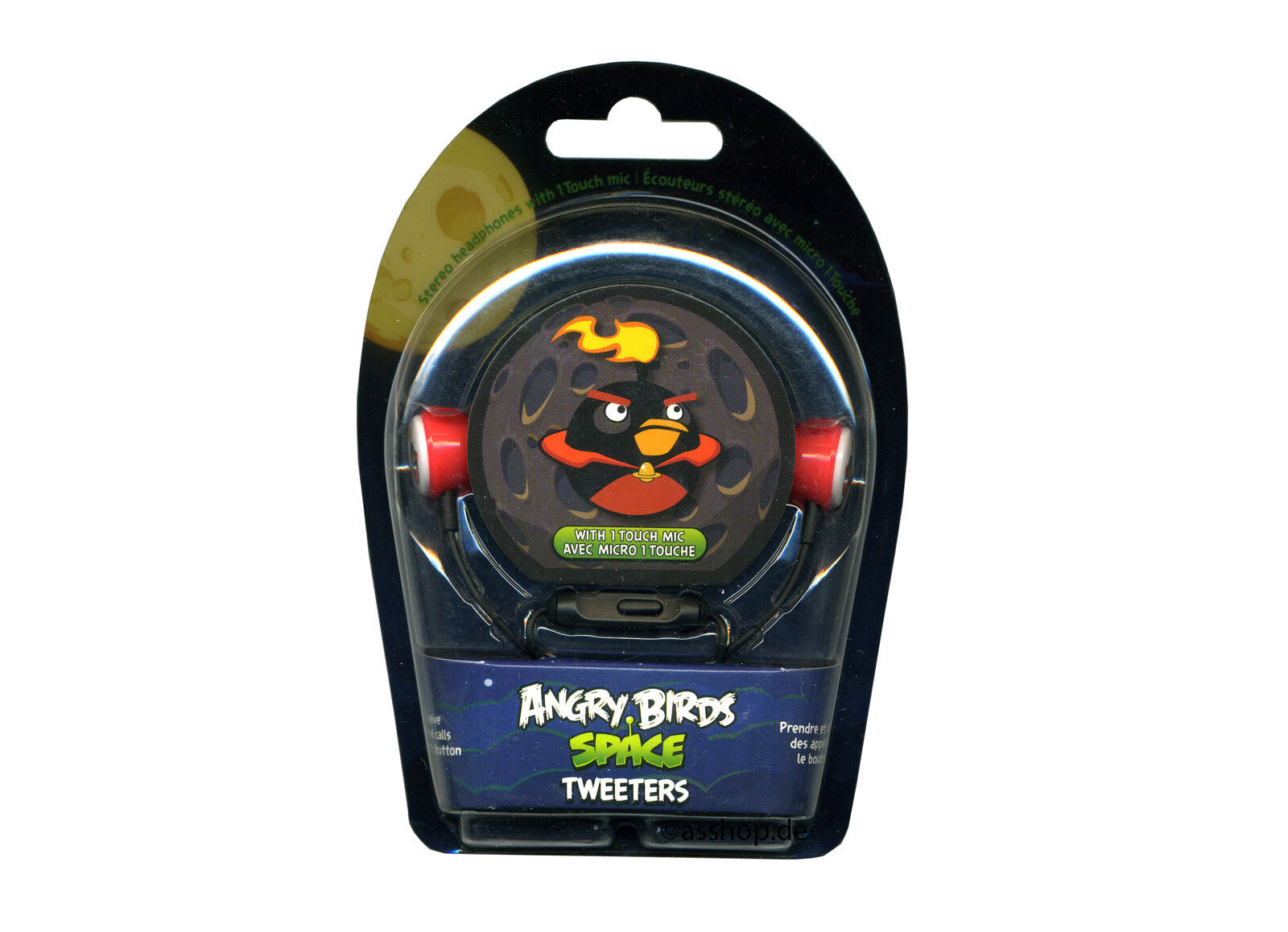 Thumbnail - Angry Birds Gear4 In-ear-headphones Stereo Kopfhörer Tweeters F